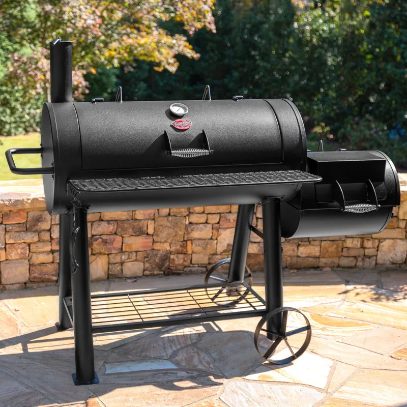 Char-Griller offset smoker barrel
