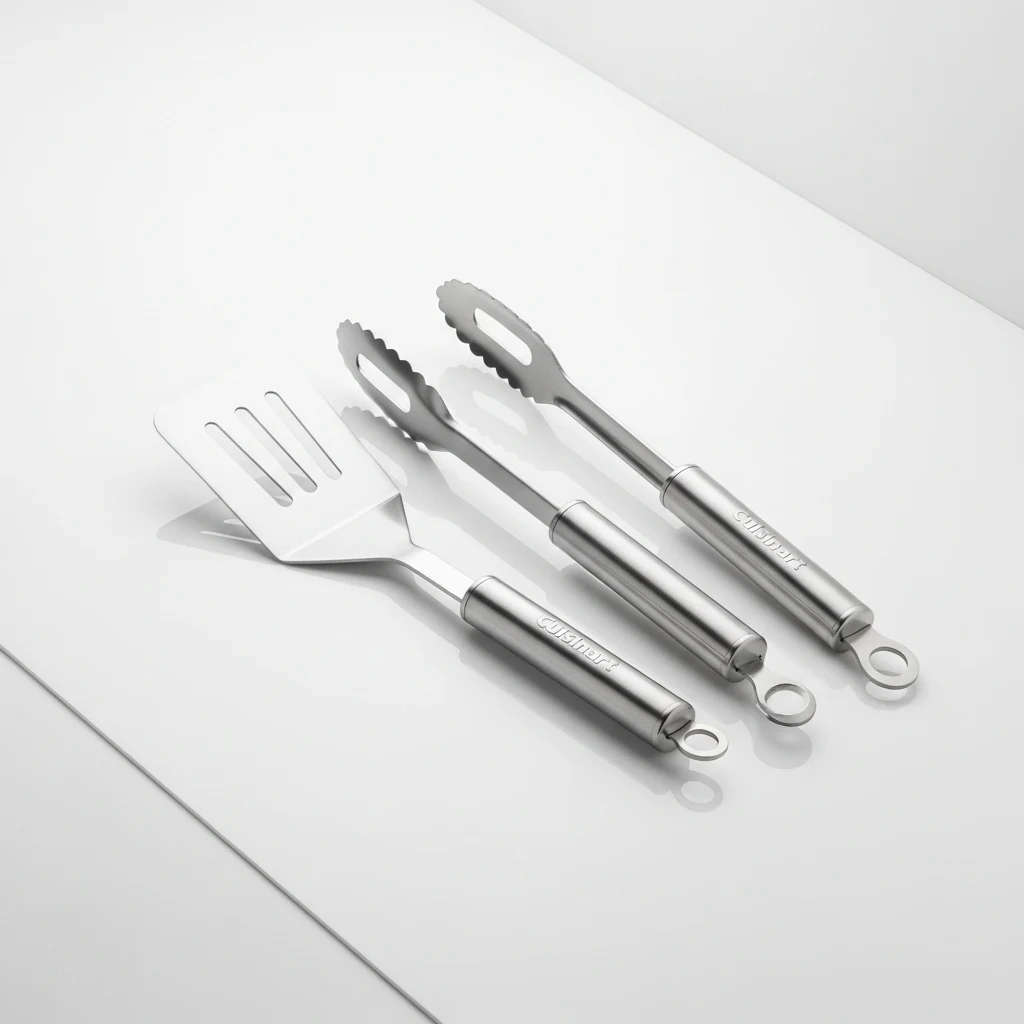 Cuisinart BBQ tool set stainless