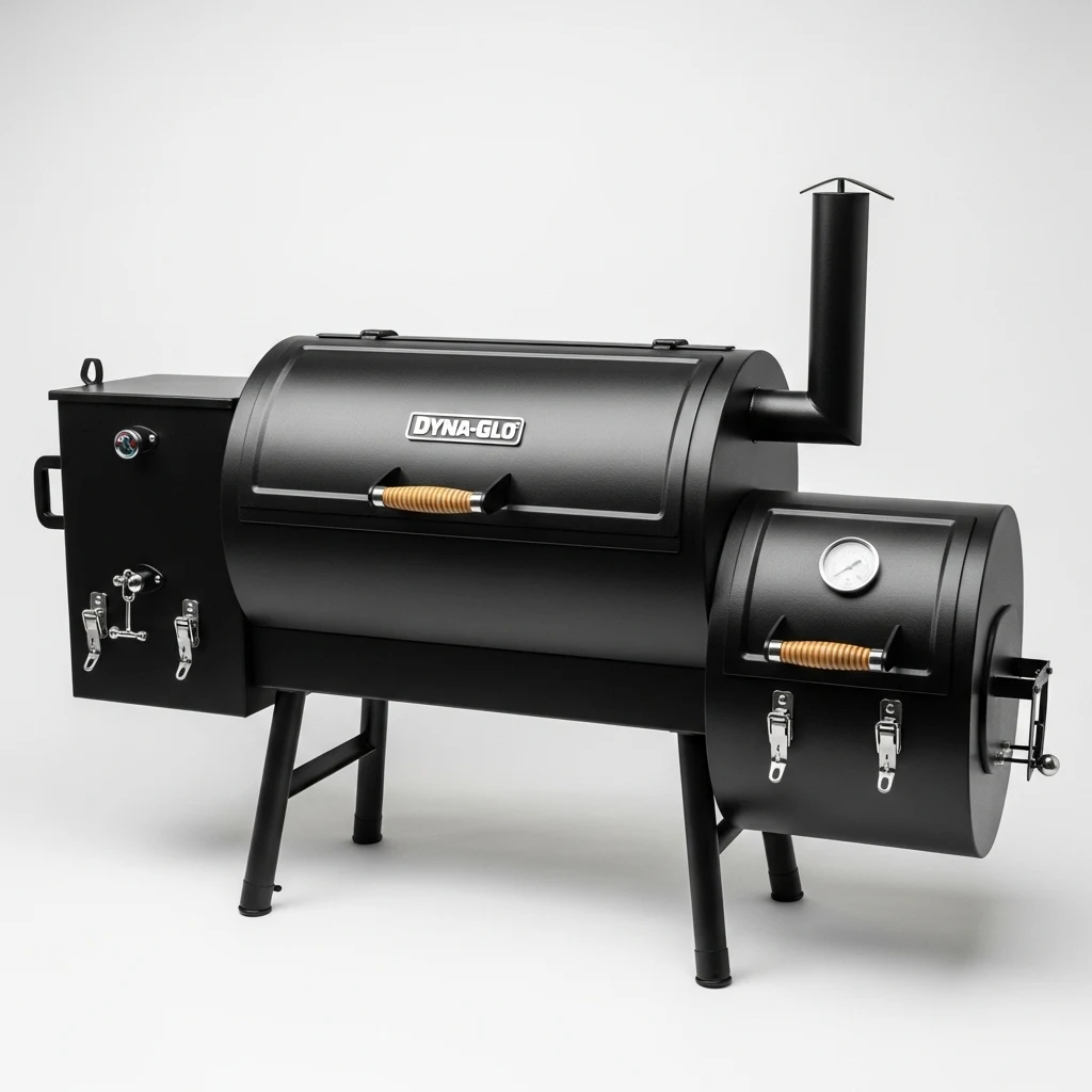 Dyna-Glo vertical offset charcoal smoker