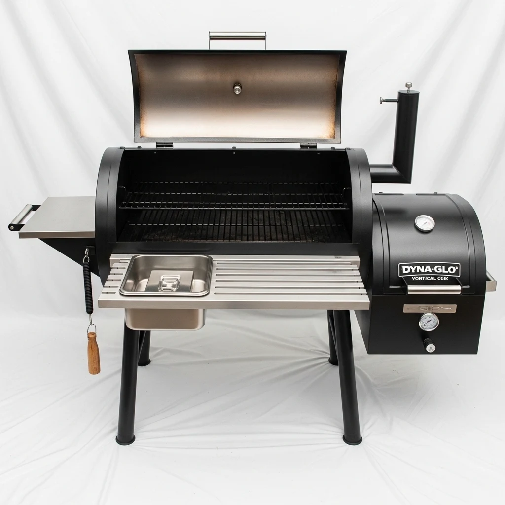 Dyna-Glo vertical offset charcoal smoker image 2