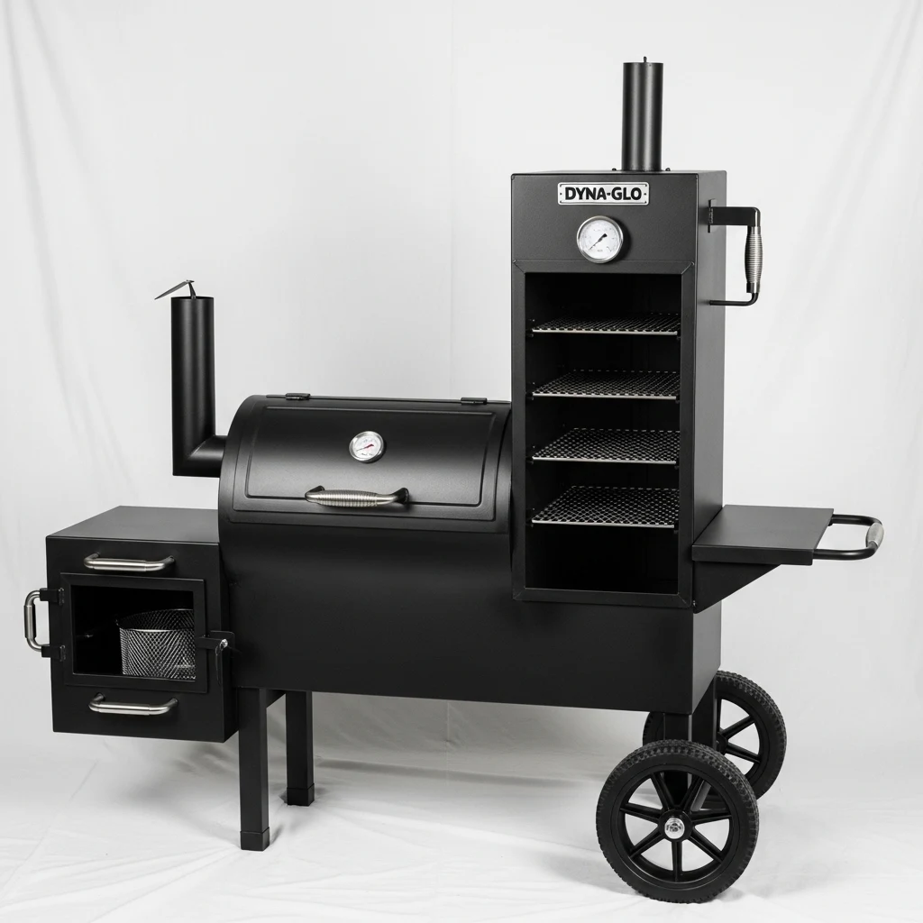 Dyna-Glo vertical offset charcoal smoker image 3