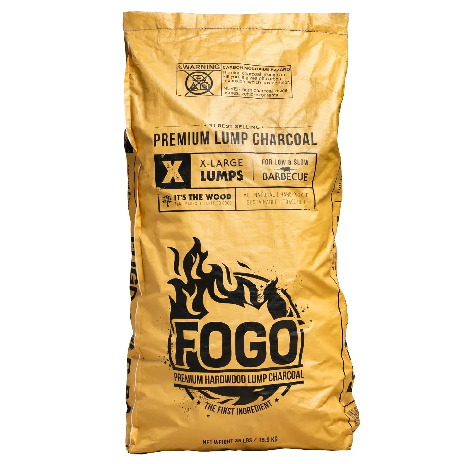Fogo premium hardwood lump charcoal image 3