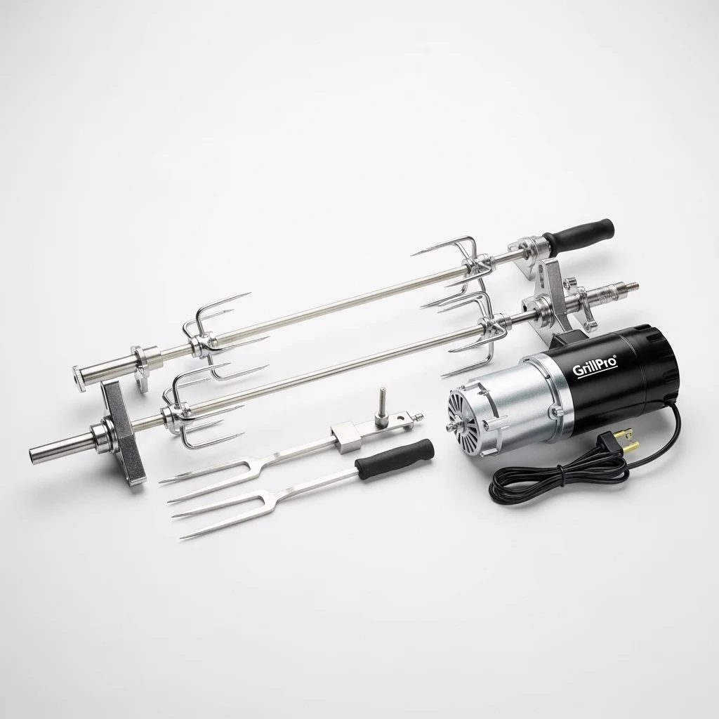 GrillPro universal rotisserie kit