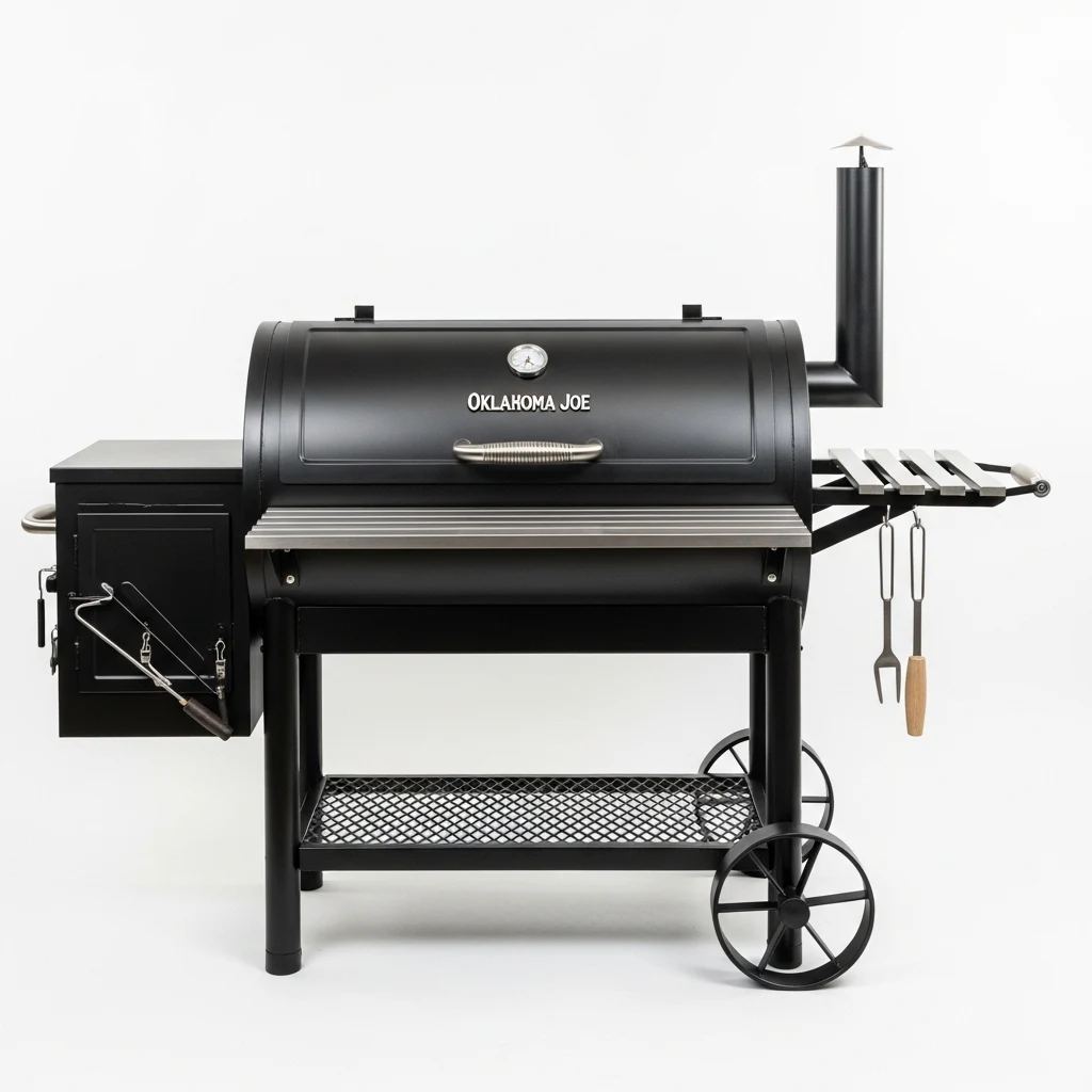 Oklahoma Joe Highland offset smoker image 3