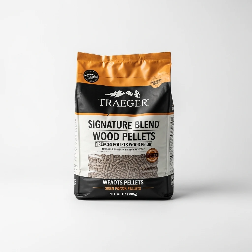 Traeger signature blend wood pellets