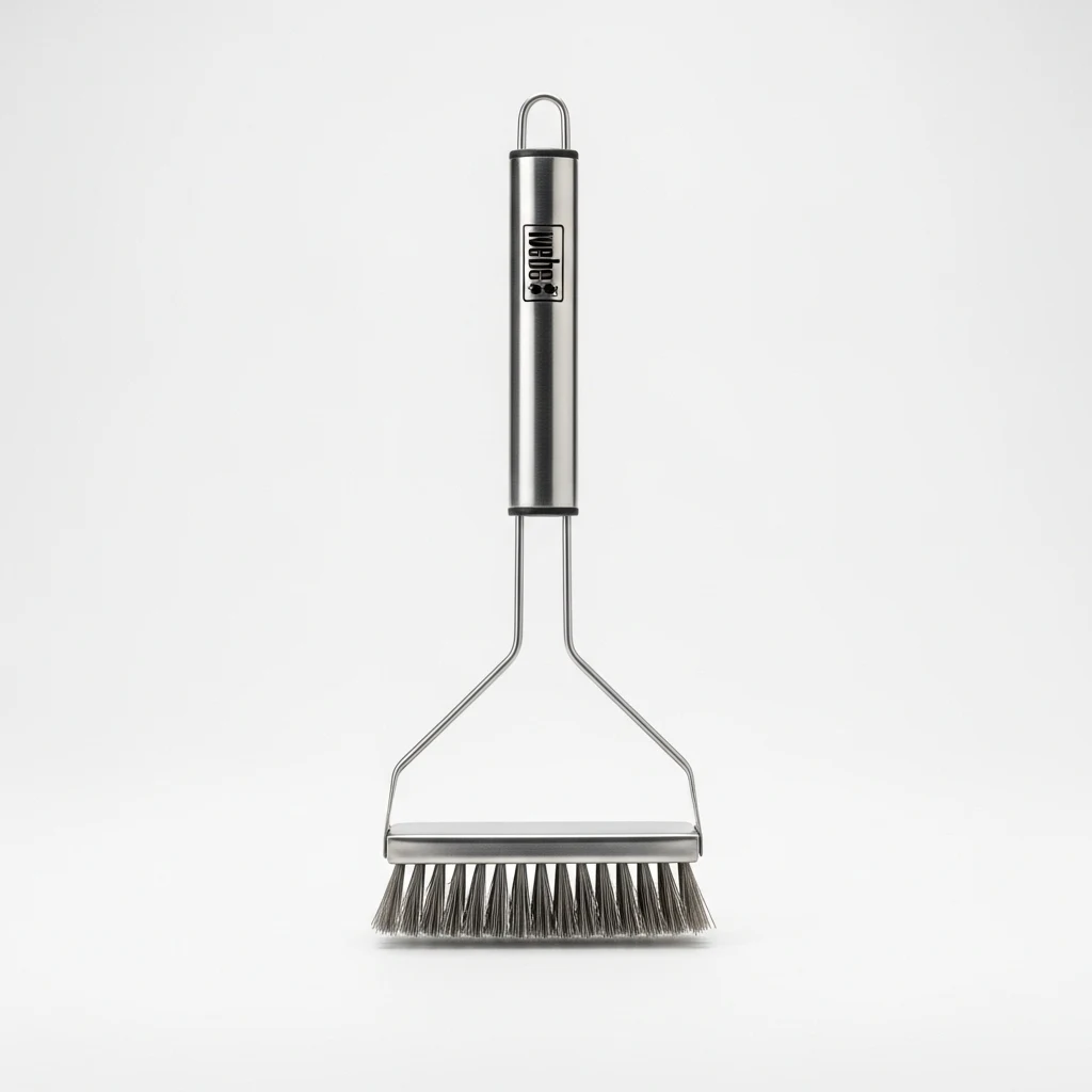 Weber grill brush stainless steel image 2