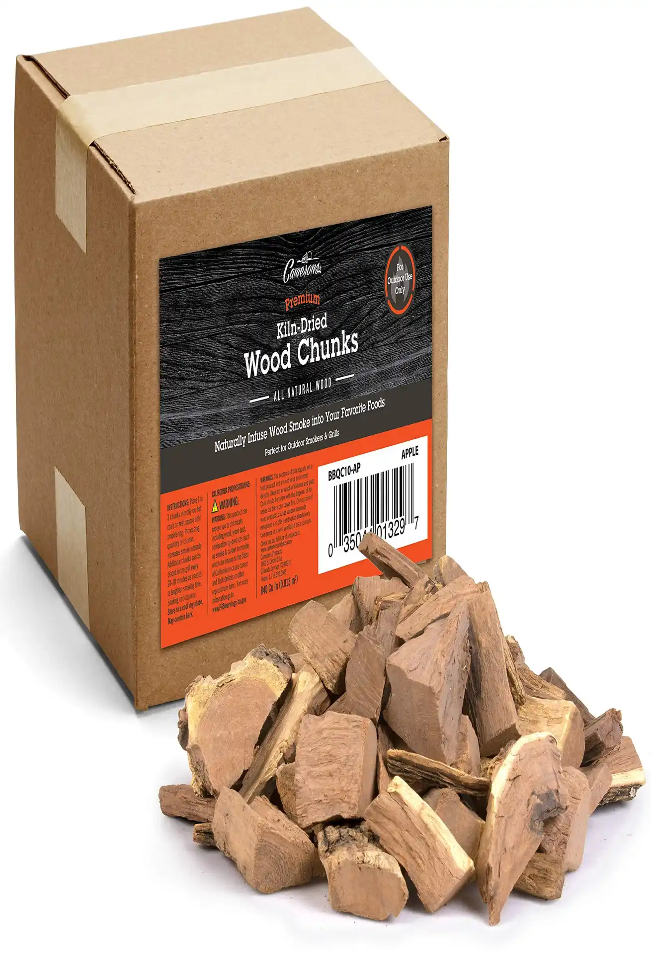 Zorestar apple wood smoking chunks image 2